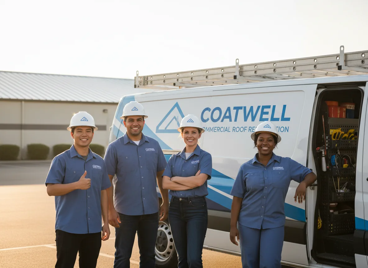 Commercial roof coating company in Austin, CO